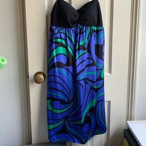 Maggy London silk cocktail dress